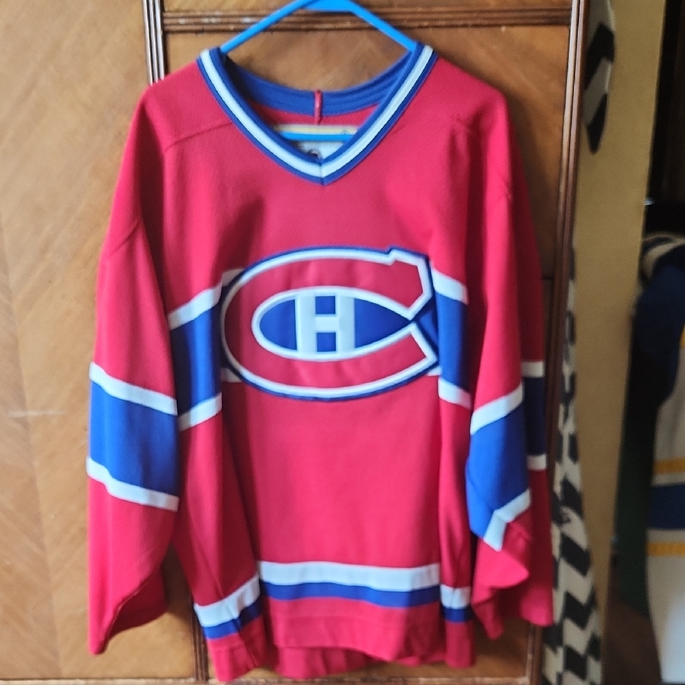 Red Montreal Canadiens Blank Jersey. Koho Brand